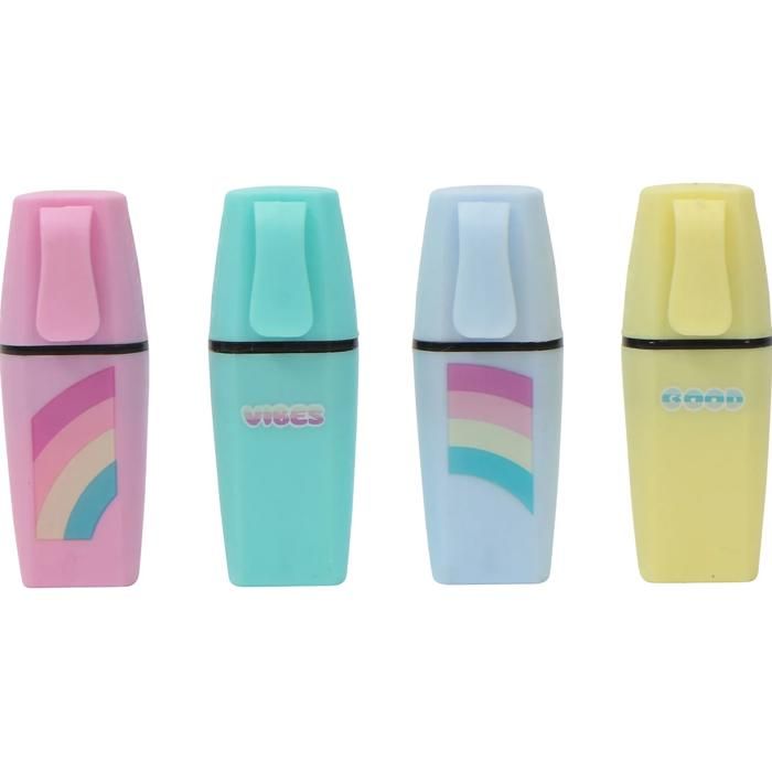 Surligneur - AUCHAN - Mini Shimmering - Multicolore - Compact - Pour Enfants