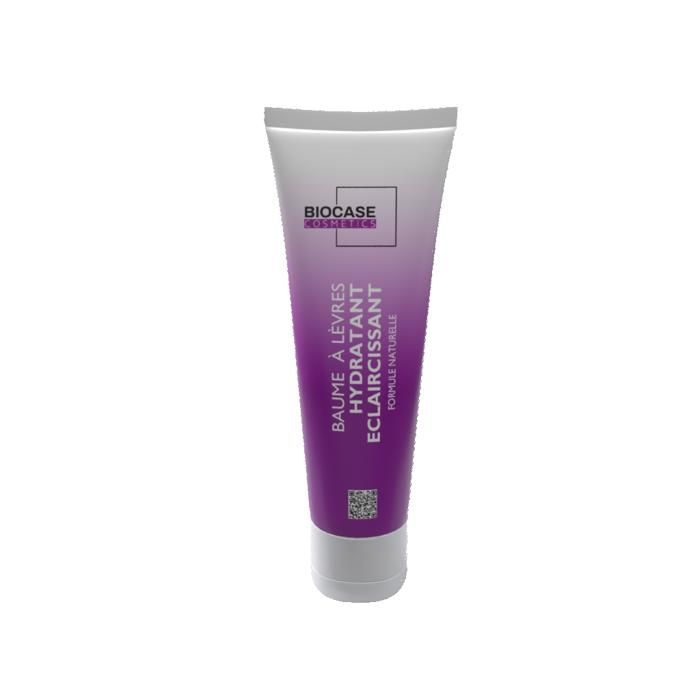 Baume à lèvres - Biocase Cosmetics - Hydratant - Éclaircissant - 15 ml