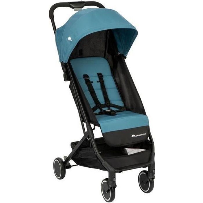 BEBECONFORT SOKO Poussette canne ultra compacte, légère, dès la naissance, jusqu'à 15 kg (3-4 ans environ), Blue Block