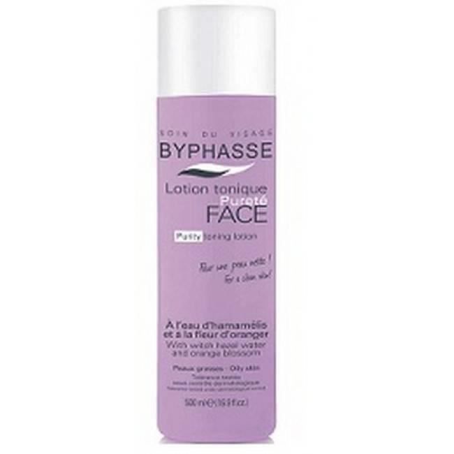 BYPHASSE - Lotion Tonique - Pureté et Face à l'eau d'hamamelis - 500ml