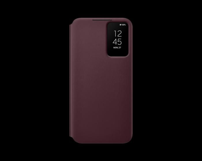 Smart Clear View Cover Burgundy