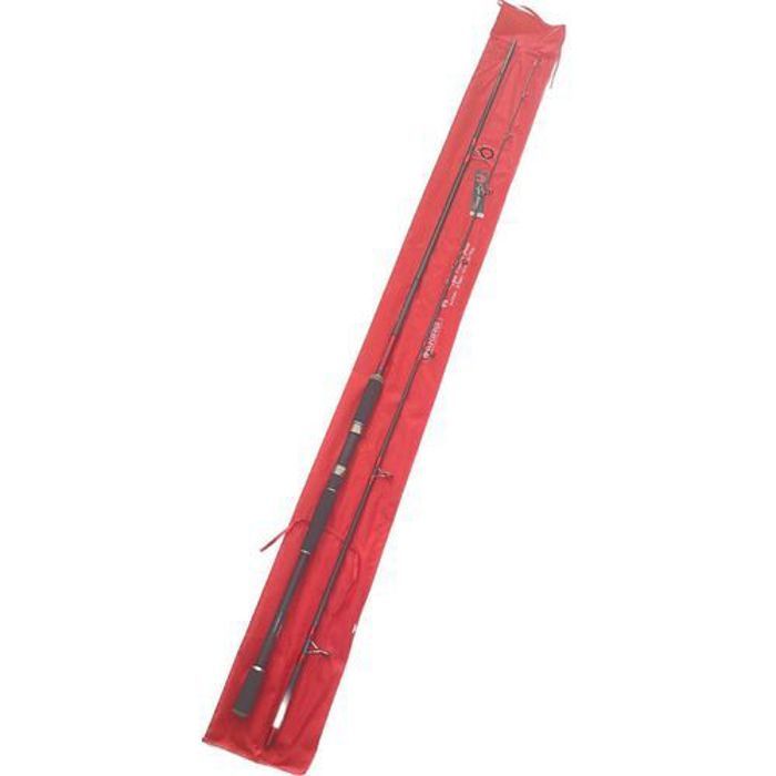 Canne spinning - AKIRO - Spin Master Pro - 2.70M - Action 25-75g - Carbone noir brillant