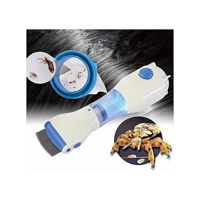 Peigne aspirateur solution anti poux - Parfait pour éliminer les désagréables poux facilement et naturellement