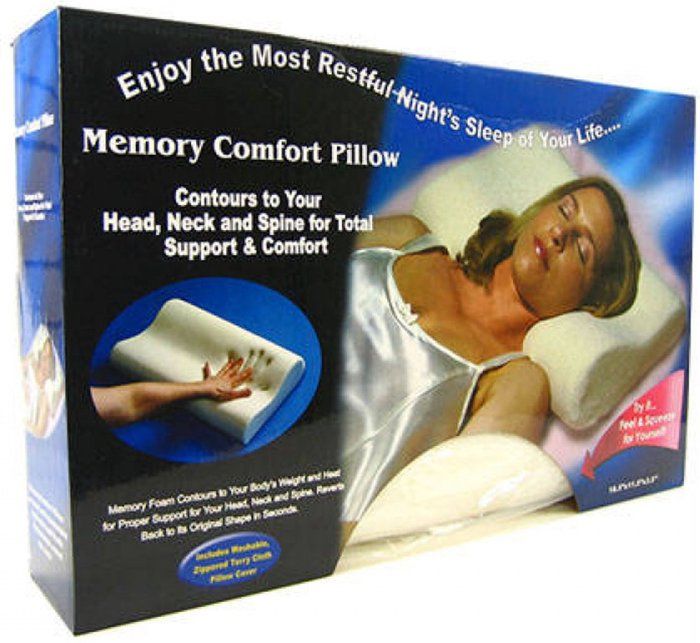 Oreiller à mémoire orthopédique anti-allergique- Oreiller c50 cm x 30 cm x 7 à 10 cmervical Relax 1507