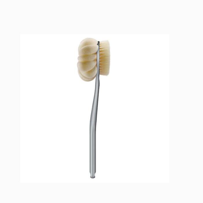 Brosse de bain - N/A - Double face - Manche long - Gommage doux - Exfoliation tonique
