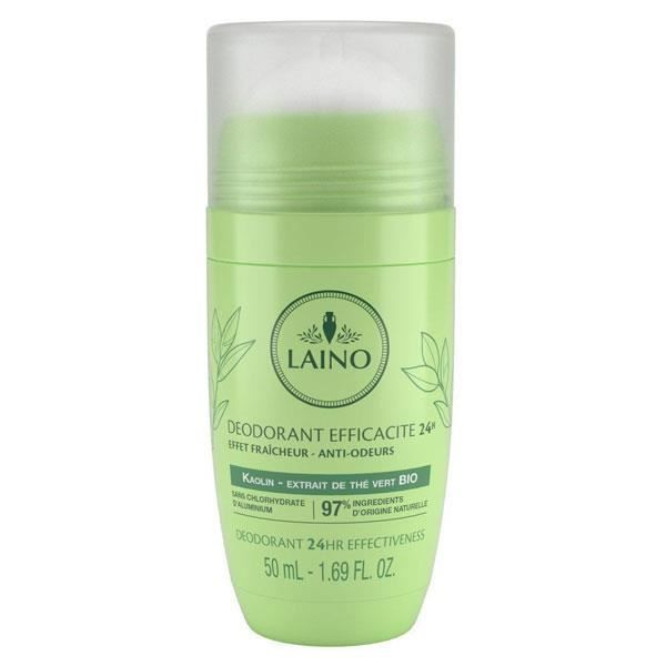 Déodorant - LAINO - 24h Apaisant Thé Vert - 50ml - Mixte - Sans alcool