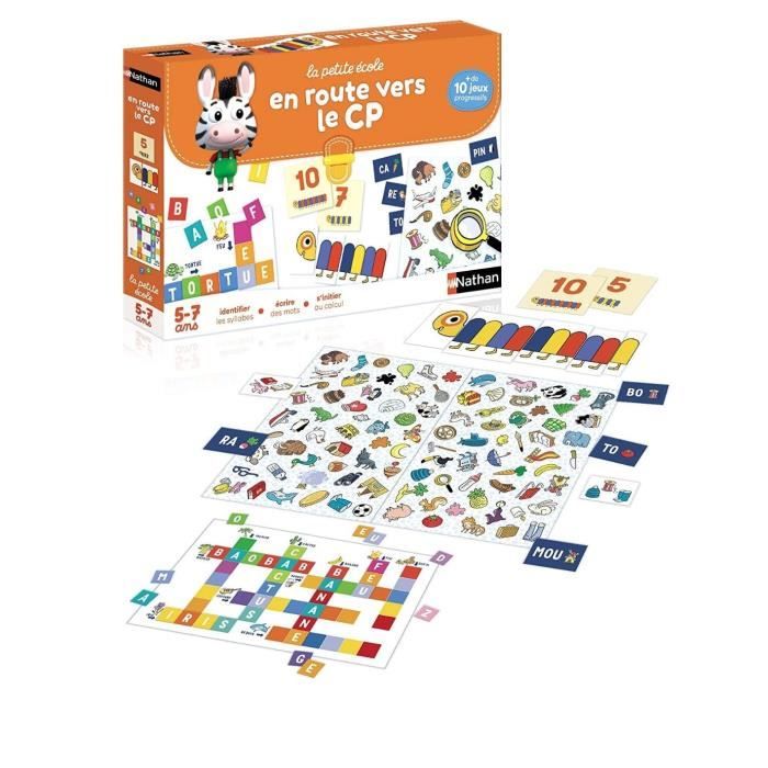 Nathan - Coffret - en route vers le cp - Jeux Educatifs - Dès 3 ans