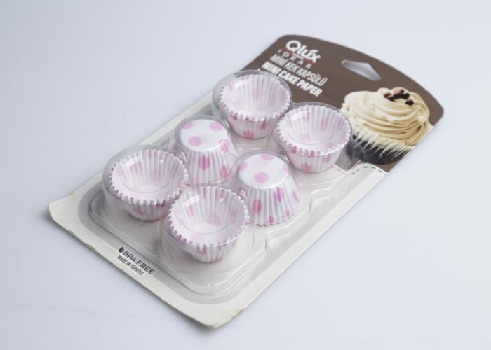 Moules à Cupcake - Noname - Lot de 150 - Papier - Résistants à la chaleur - Blanc