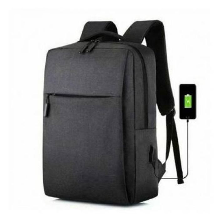Sac à dos - GENERIC - Imperméable - Port de charge USB - Antichoc - Bandes de sécurité éclairantes
