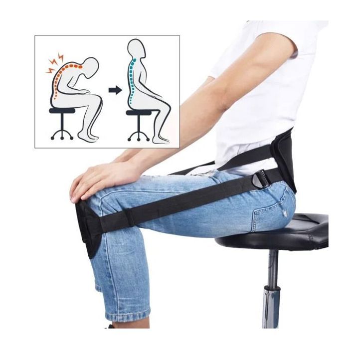 Ceinture de correction de posture réglable pour hommes et femmes