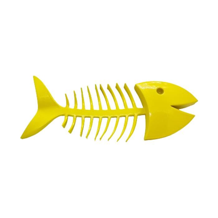 Porte Savon - SWIBI - Poisson Jaune - Plastique Dur - Design Amusant - Pratique et Hygiénique