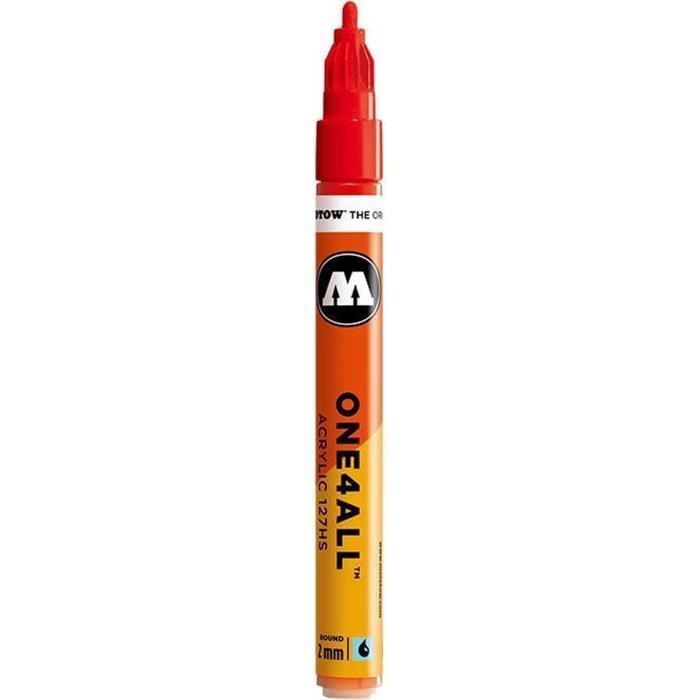 One4All 2mm Traffic Red Marqueur en acrylique