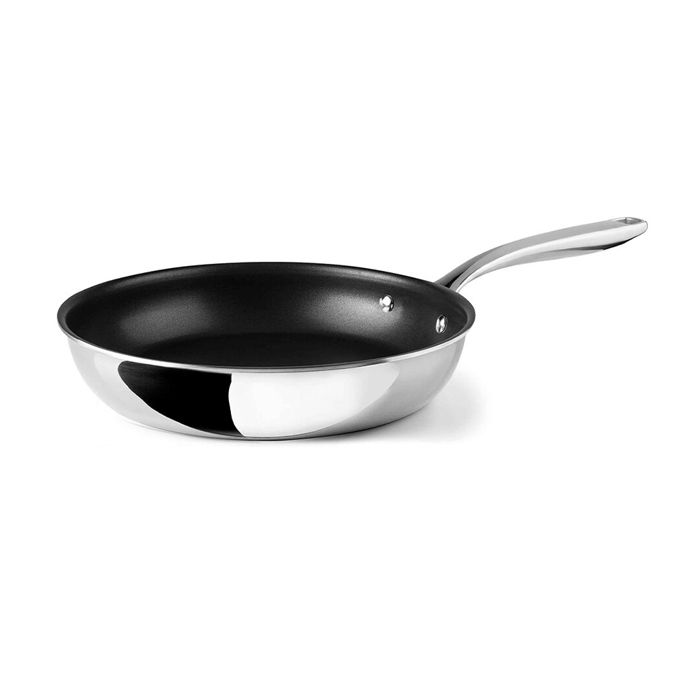 Poêle - Trichef - QuanTanium 28 cm - Antiadhésif - Acier inoxydable - Compatible induction