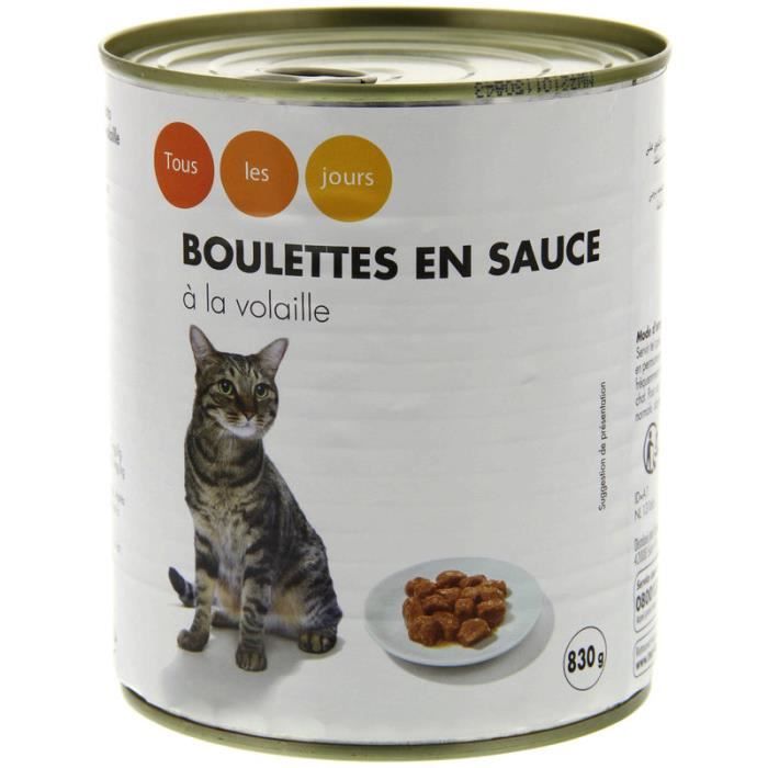 TOUS LES JOURS Pâtée à la volaille - Chat - 830 g
