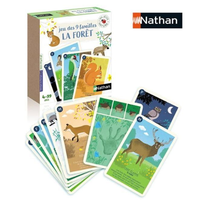 LES 9 FAMILLES DE LA FORÊT – NATHAN
