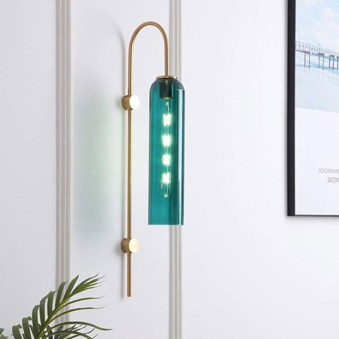 Applique Murale Doré De Luxe, Minimaliste À LED, Décoration Artistique Créative
