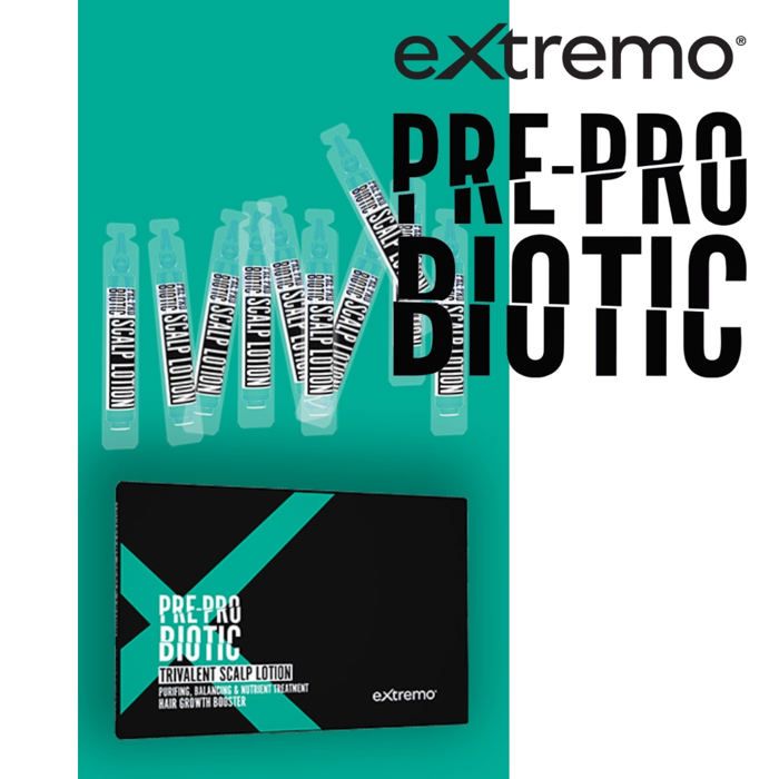 Lotion capillaire - EXTREMO - PRE PRO - Anti-chute - Trivalent - Volume et brillance