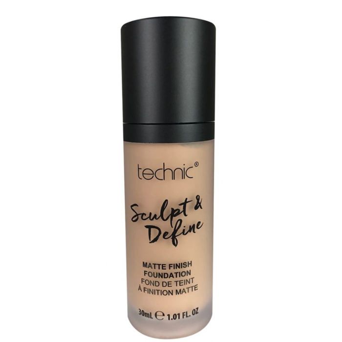 Fond de teint - Technic - Sculpt and Define - Fini mat - Couverture moyenne à complète - 30ml