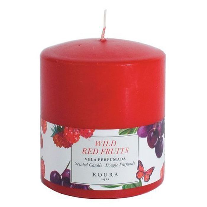 ROURA Bougie 80x70mm Parfum Wild Red Fruits