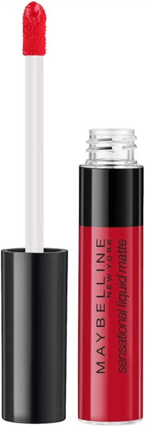 Maybelline - Rouge à lèvres Sensationnal liquid matte - 03 Flush it red