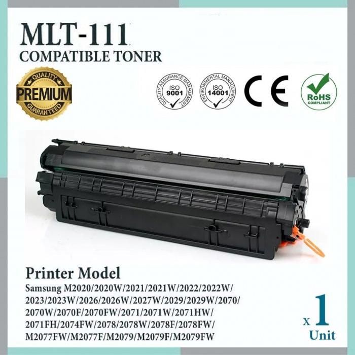 Cartouche de toner Compatible MLTD 111S Pour Samsung Xpress M2022W 2020/2070