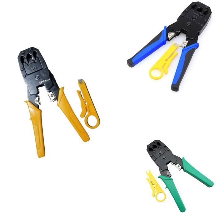 Pince professionnelle câblage réseau (Couleur aléatoire)
