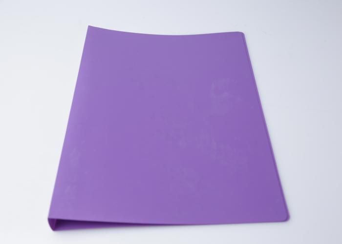 CLASSEUR CAHIER MAUVE PASTEL A4