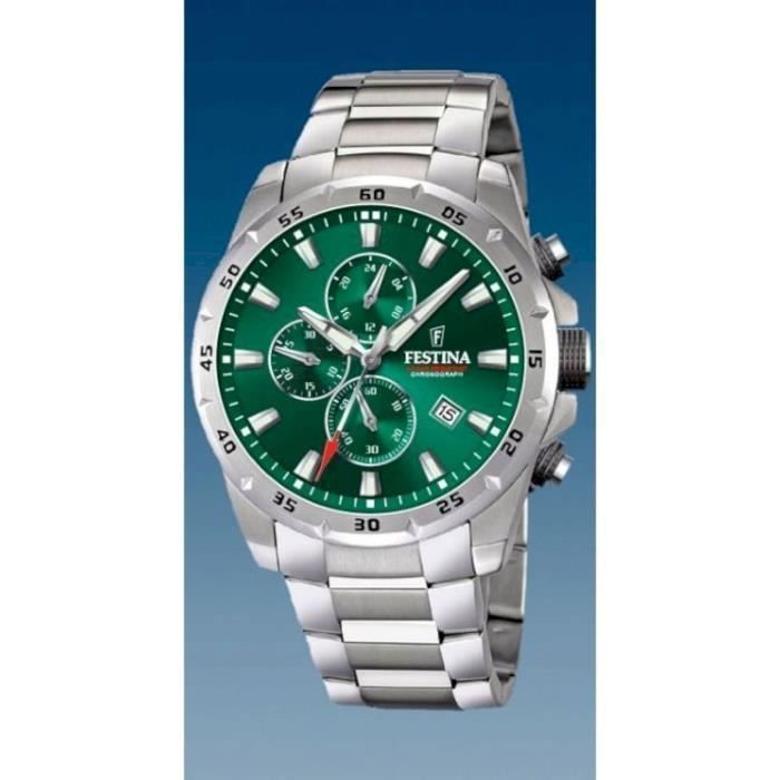 Montre - Festina - F20463-3 - Quartz - Analogique - Acier inoxydable