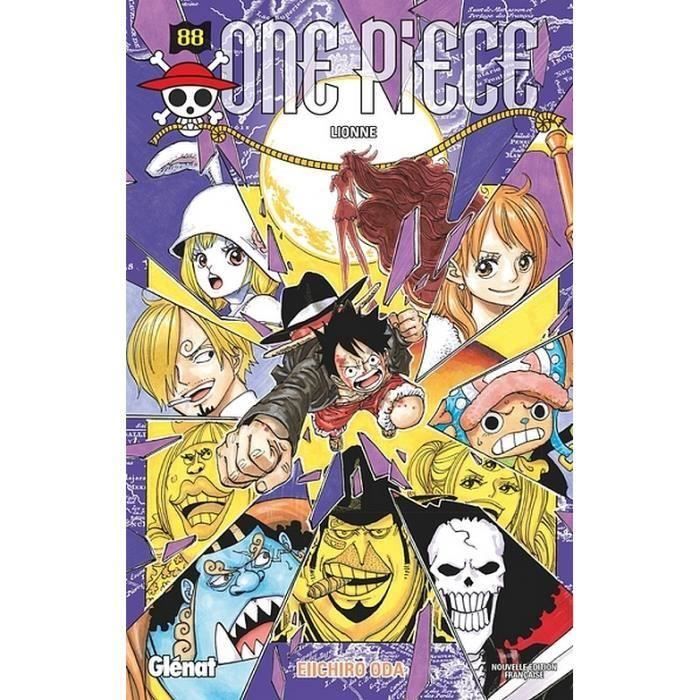 One Piece Tome 88 - One Piece - Luffy vs Dent-de-chien - Combat intense - Aventures épiques - Manga populaire