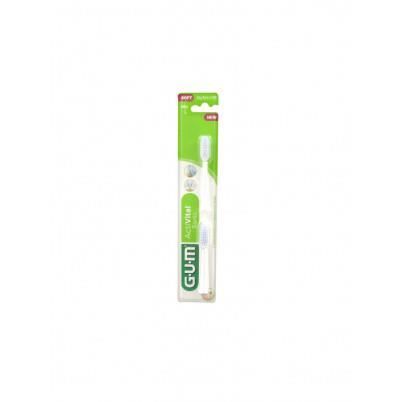 Têtes de brosse - GUM - Activital Sonic - Souple - Hypoallergénique - Nettoyage en profondeur