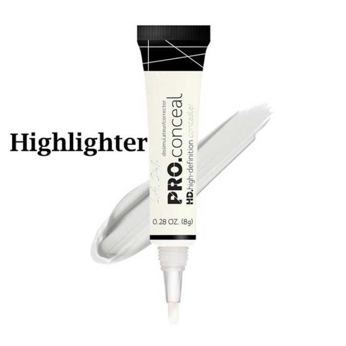 Anticerne - L.A. GIRL - HD Pro Conceal - Highlighter 996 - Couvrance légère - Texture crémeuse