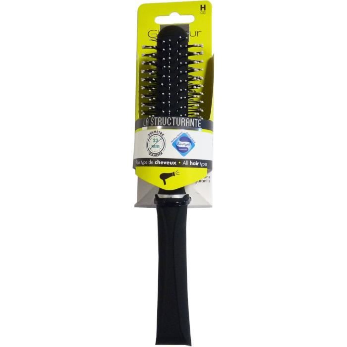 GLAMOUR STUDIO Brosse ronde Picots Antibactérien - G023