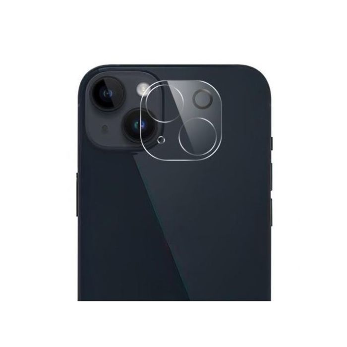 Protection Objectif Caméra pour iPhone 15 / iPhone 15 Plus (Transparent)