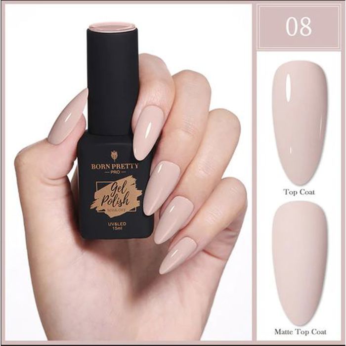 Born Pretty Vernis permanent 15 ml Nail gel polish 08