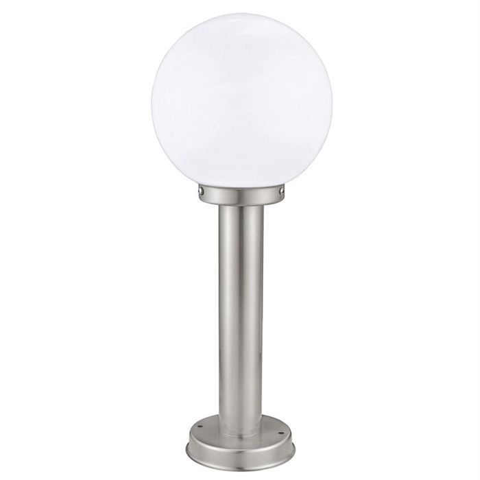 Lampadaire extérieur NISIA IP44 E27 1X60W en acier inoxydable D200mm