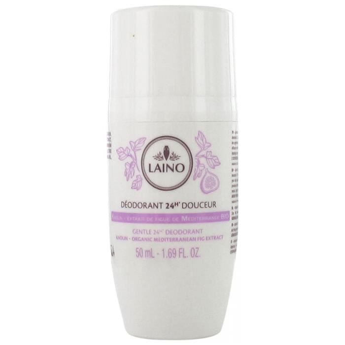Hygiène plaisir-Laino DEODORANT 24H Douceur Figue 50 ml