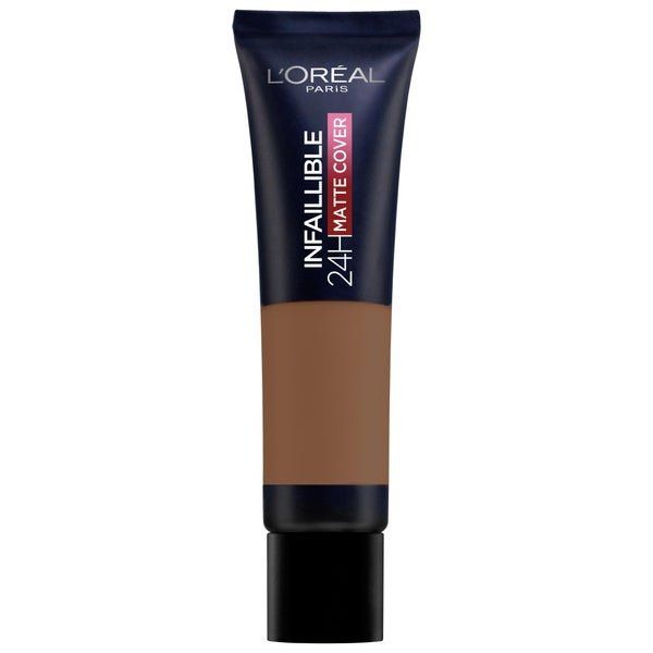 L'Oréal Paris - Fond de teint Haute couvrance matifiant - Infaillible 24h Matte Cover 355 SIENNA 35 ml