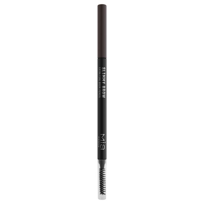 Crayon à sourcils - MIA COSMETICS - MIA SLIMMY BROW - 05 EBONY - Texture estompable - Fini mat naturel