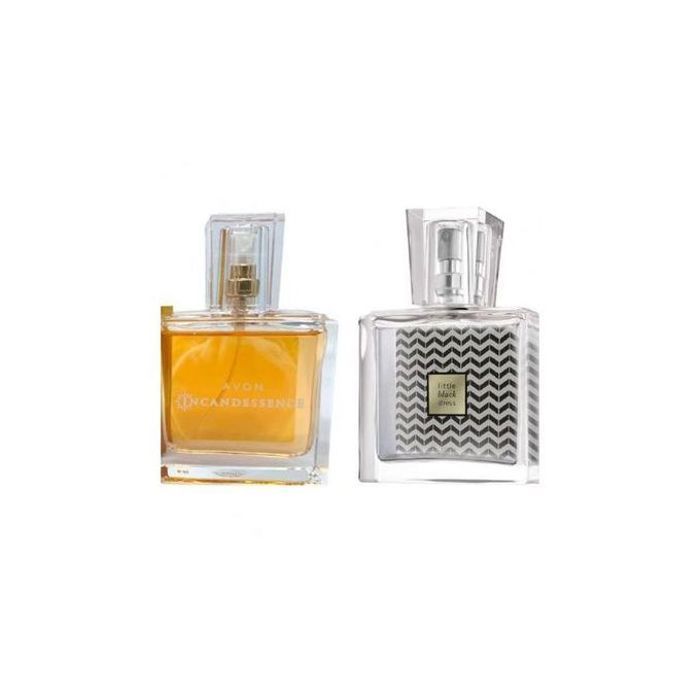 Pack de 2 parfums pour femme Avon Little Black Dress et Incandessence - 30ml