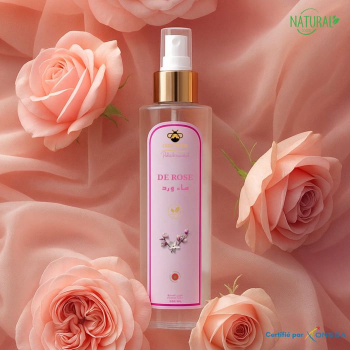 Eau de rose - Naturelle - 250ml - Tonifiante - Hydratante - Calmante