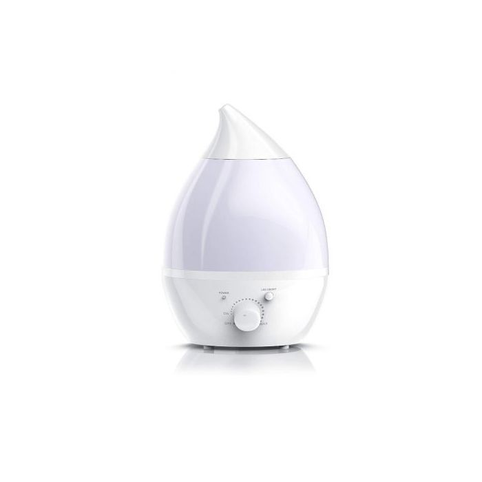 Humidificateur avec veilleuse LED pour le bureau et la maison, 1,3 l