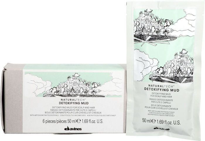 DAVINES - NT DETOXIFYING MUD 50ML*6