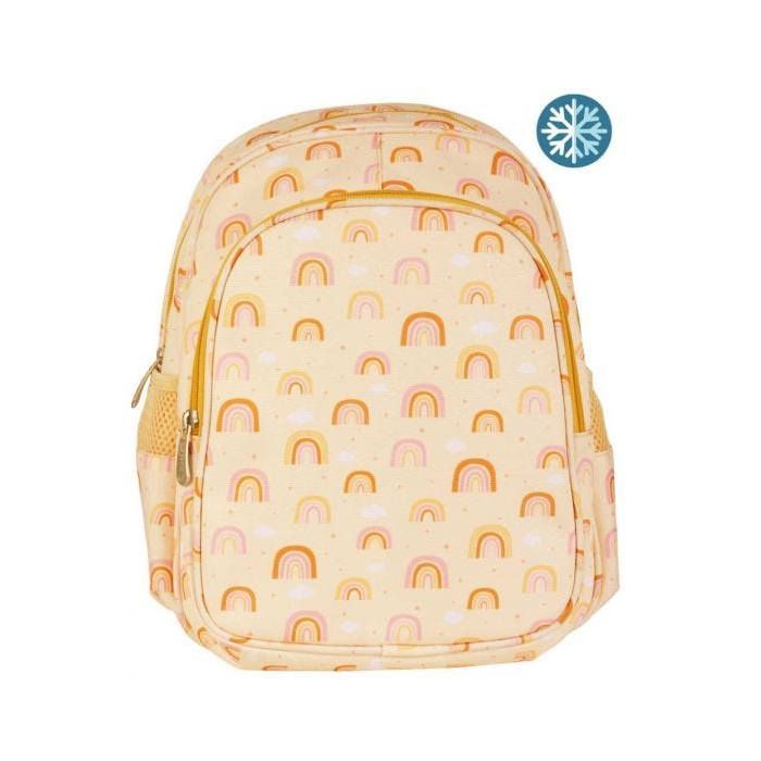 Cartable arc-en-ciel terracotta