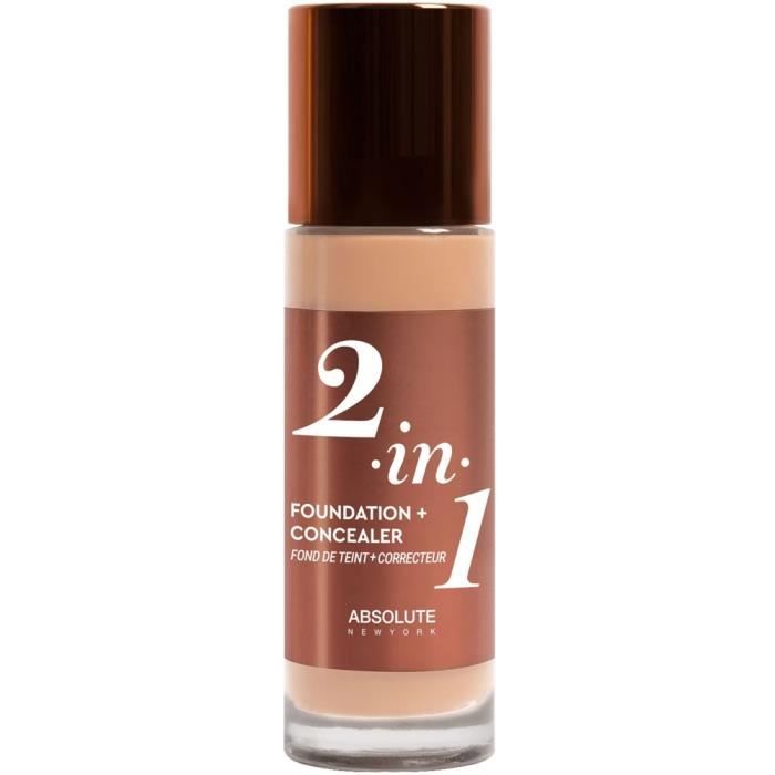 Fond de teint - MARQUE - Correcteur 2-en-1 - Neutral shell - Beige - Claire