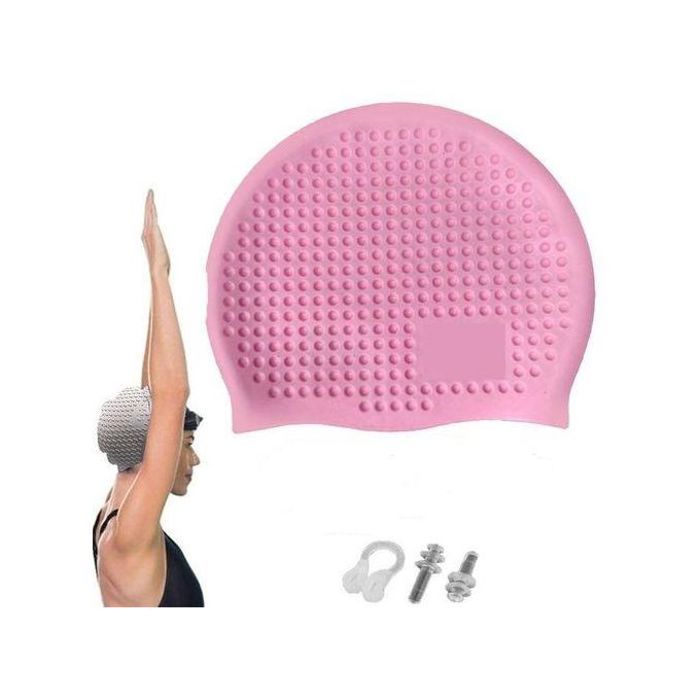 Kit de natation et piscine - Bonnet, lunettes, pince-nez et bouchons d'oreille - Confort et protection pour adultes