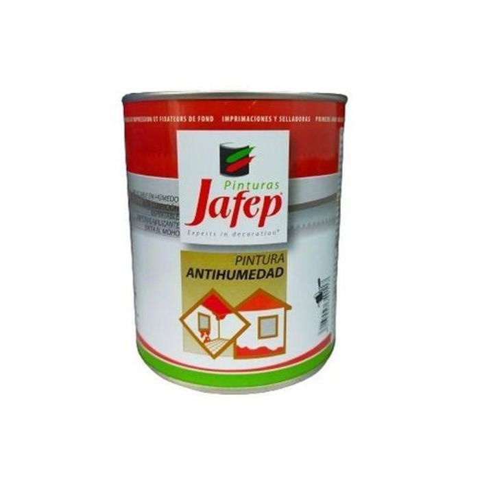 Jafep Peinture Anti-Humidité Imperméabilisant Blanc (750 ml)