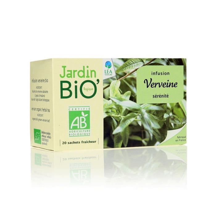 JB INFU VERVEINE CITRONNEE BIO* - 2 28.000 GR Jardin Biologique