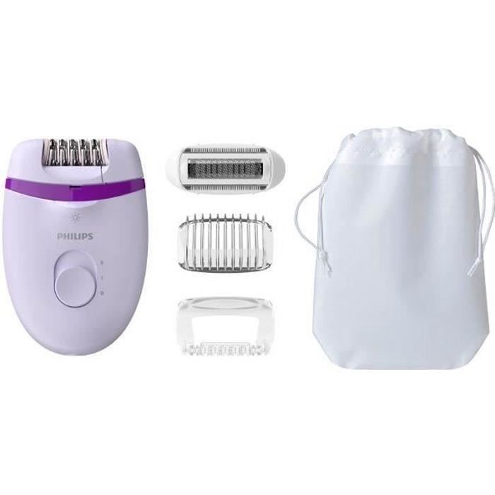PHILIPS - Épilateur compact Violet - Satinelle Essential - violet - BRE275.00