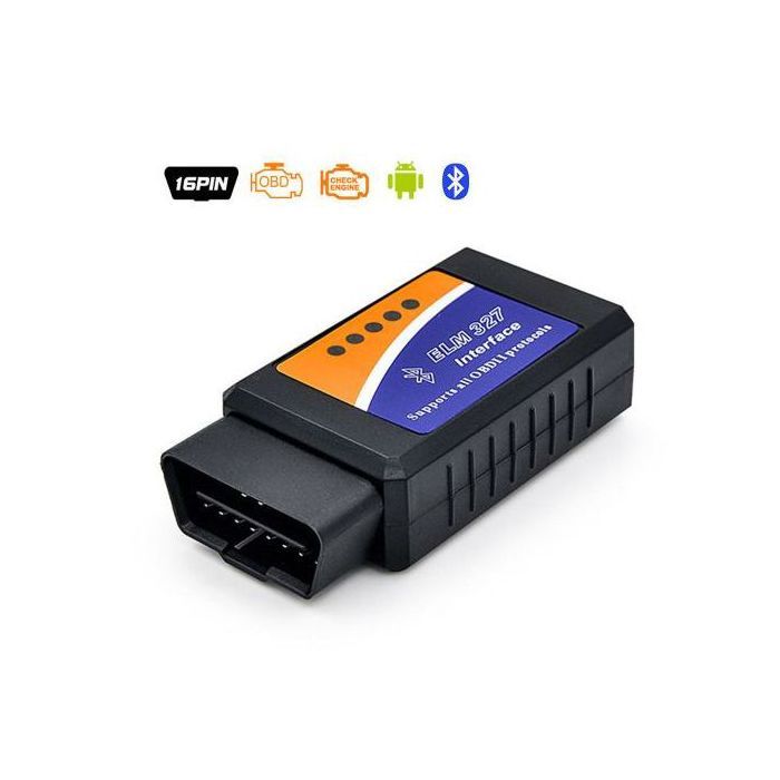 Outil Diagnostic de voiture ELM 327 V 2.1 BT Bluetooth adaptateur fonctionne sur Android couple