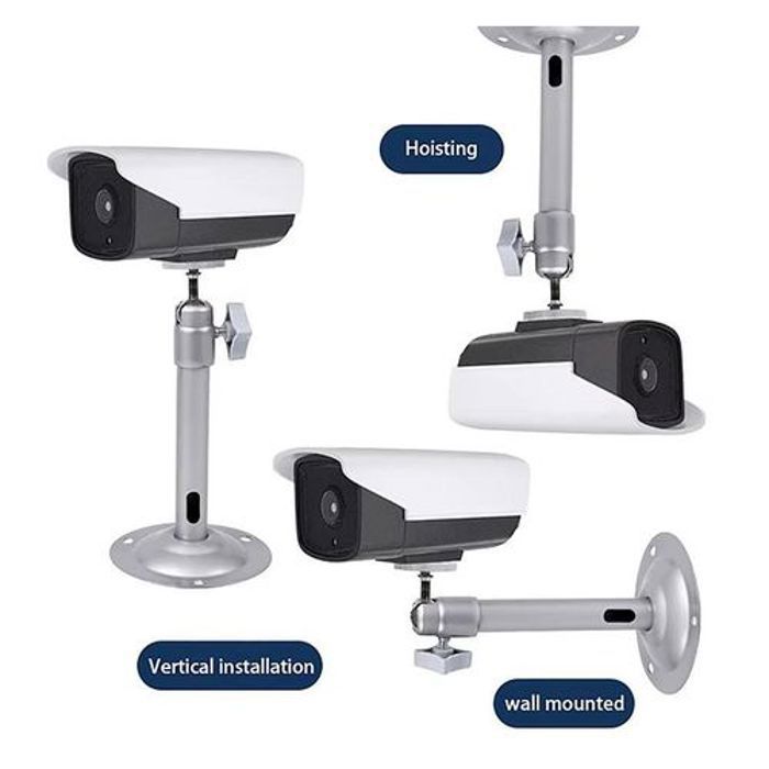 Support pour caméras de surveillance - U25C - Rotatif 360° - Aluminium - Charge max 5 kg - Intérieur
